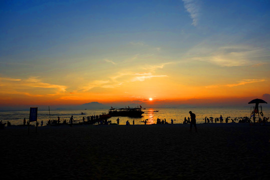夕陽
