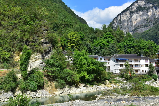 特色民居鄉(xiāng)村風(fēng)景