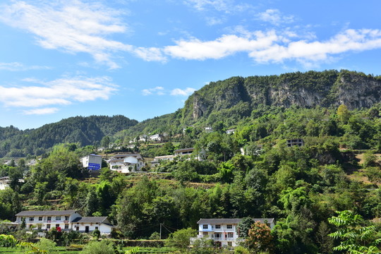 農村田園風景風光