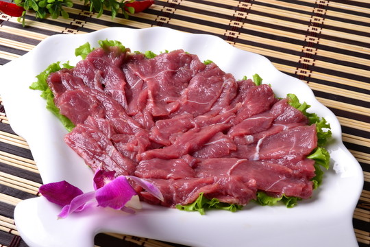 秘制羊肉 手切羊肉 鮮切羊肉