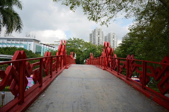 民俗文化村天橋