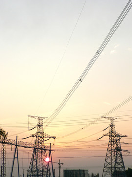 電廠輸電塔