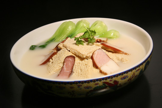 凍豆腐燉咸肉