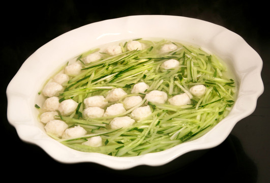 青瓜魚丸湯