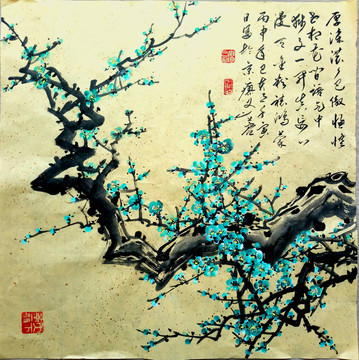 中國(guó)畫梅花