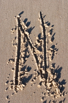 字母N