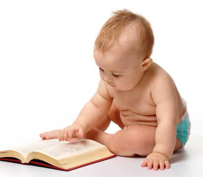 小孩子玩書