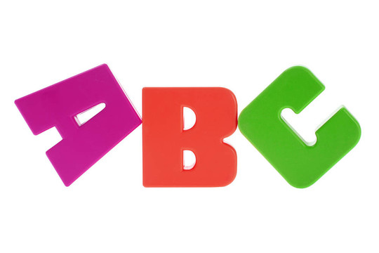 塑料字母