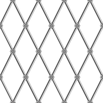 向量Floral Iron Pattern