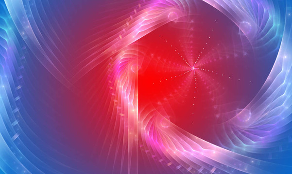 藍(lán)色和紅色的抽象背景。淡入淡出效果