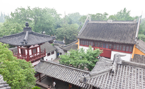 寒山寺在蘇州中國