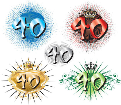 第四十周年生日或周年紀(jì)念日