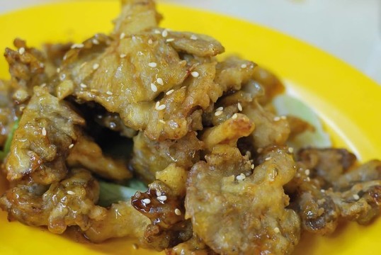 炸蘑菇美味