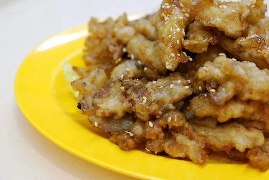 炸鮑魚菇