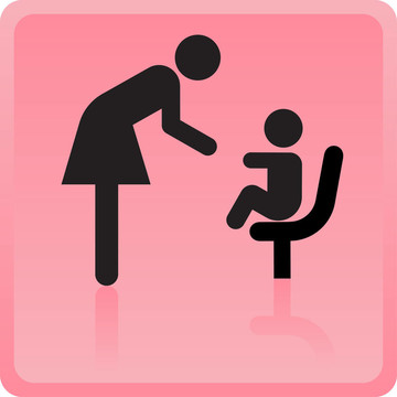 帶孩子的女人圖標(biāo)