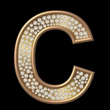 金剛石字符c