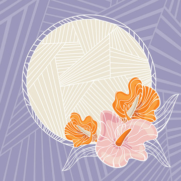 花框插圖