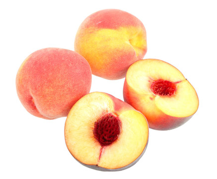 四個(gè)黃紅桃群