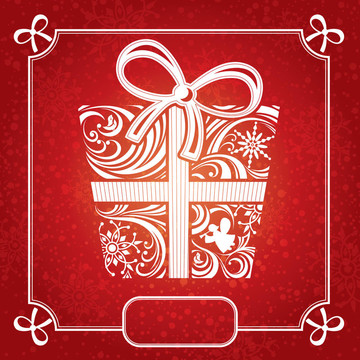 圣誕卡插畫(huà)