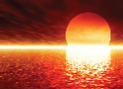 日落