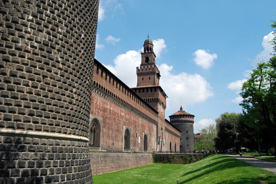 米蘭Castello Sforzesco；Sforza