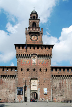 米蘭Castello Sforzesco；Sforza
