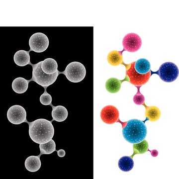 抽象分子或微生物