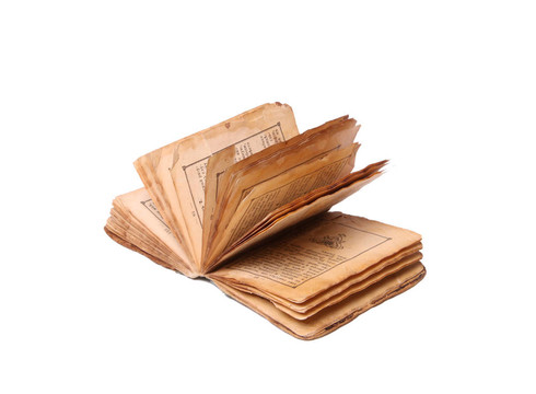 關(guān)于白色的古老的書