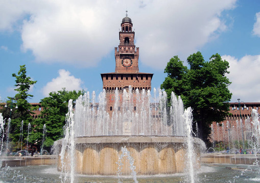 米蘭Castello Sforzesco；Sforza