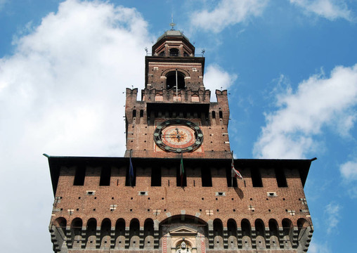 米蘭Castello Sforzesco；Sforza