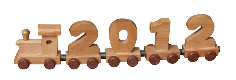 木制玩具火車2012
