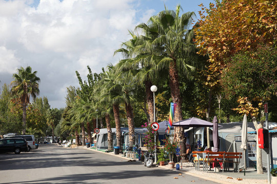 Mediterranean渡假村露營(yíng)地；西班牙