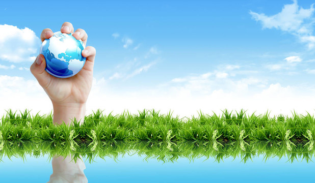 保護地球概念