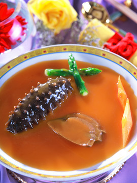 鮑片扣遼參