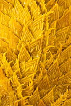 泰國風(fēng)格的造型藝術(shù)，在蠟燭節(jié)在Ubonratchathani