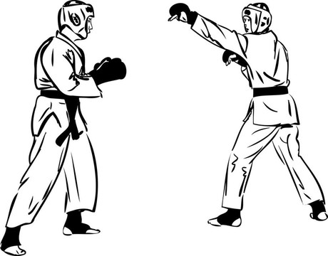 Karate Kyokushinkai武術(shù)運(yùn)動(dòng)