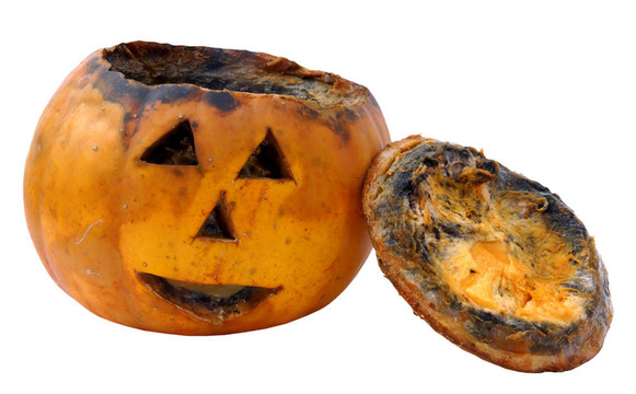 老爛jack-o-latern南瓜