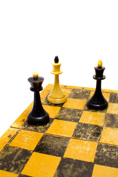 這是棋盤上的棋。