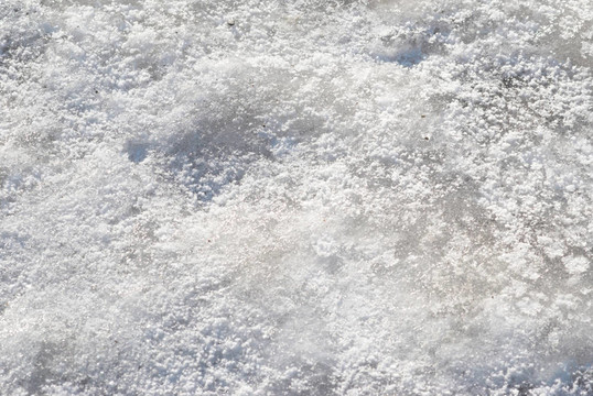 白色雪的質(zhì)地