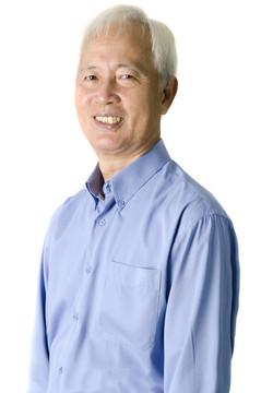 資深亞洲業(yè)務(wù)的人的肖像