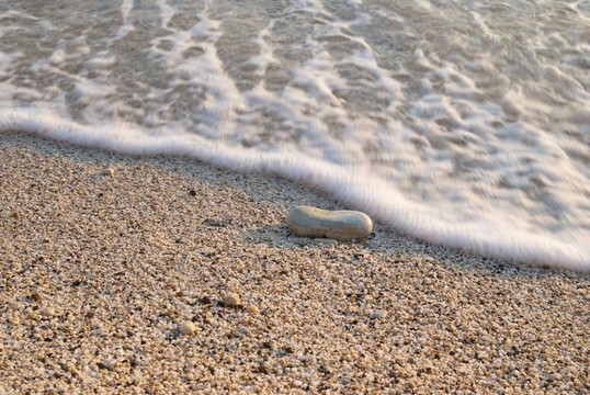 海的沙灘
