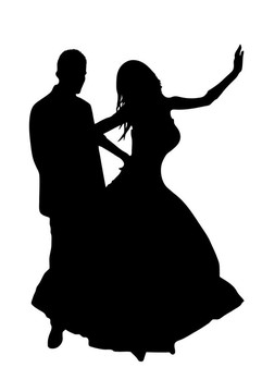 婚禮的夫婦