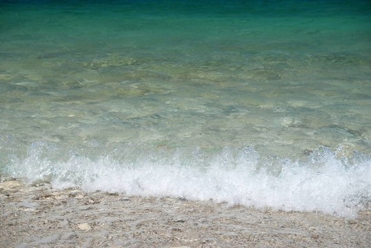海的沙灘