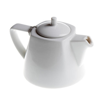 白色的茶壺