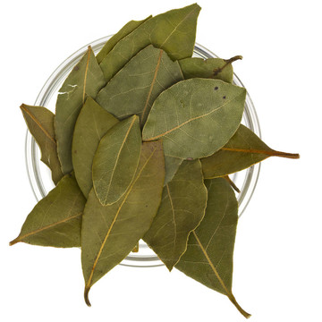 玻璃碗里的月桂樹(shù)葉