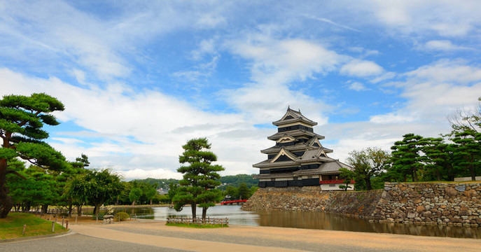 Matsumoto松本城堡；日本
