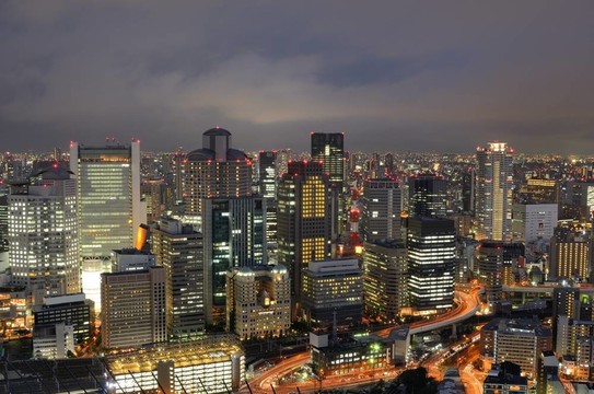 大阪的天際線
