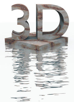 大理石3D符號(hào)
