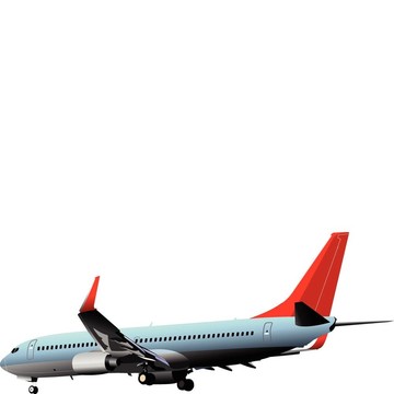 飛機(jī)上的乘客飛機(jī)。VE