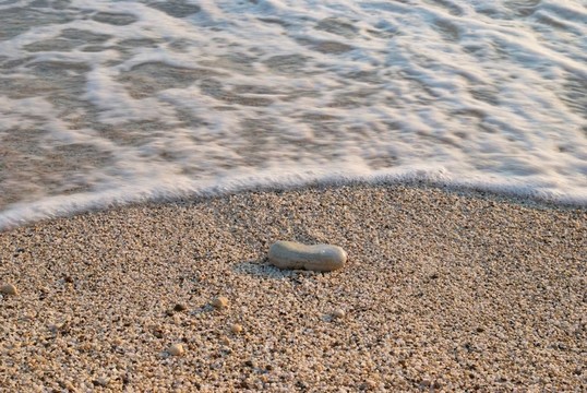 海的沙灘